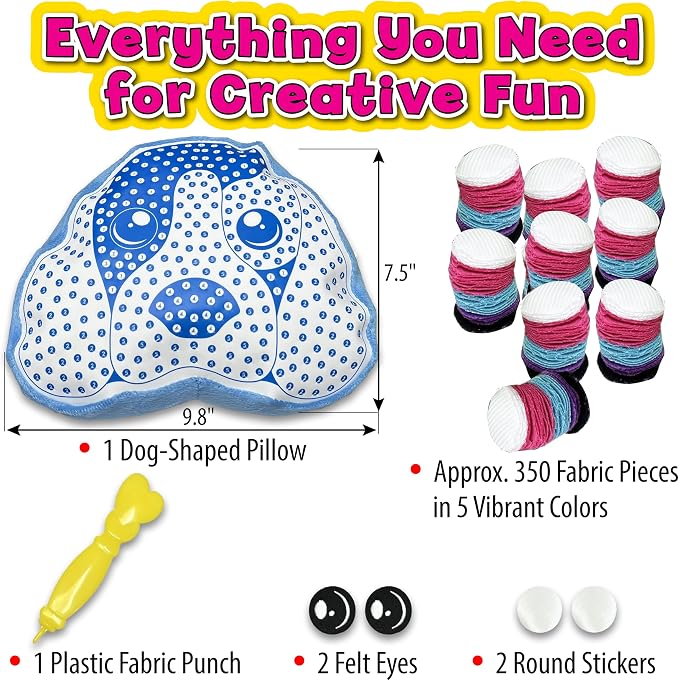 Small World Toys Plush Craft Puppy DIY Plush Kit - Image 4