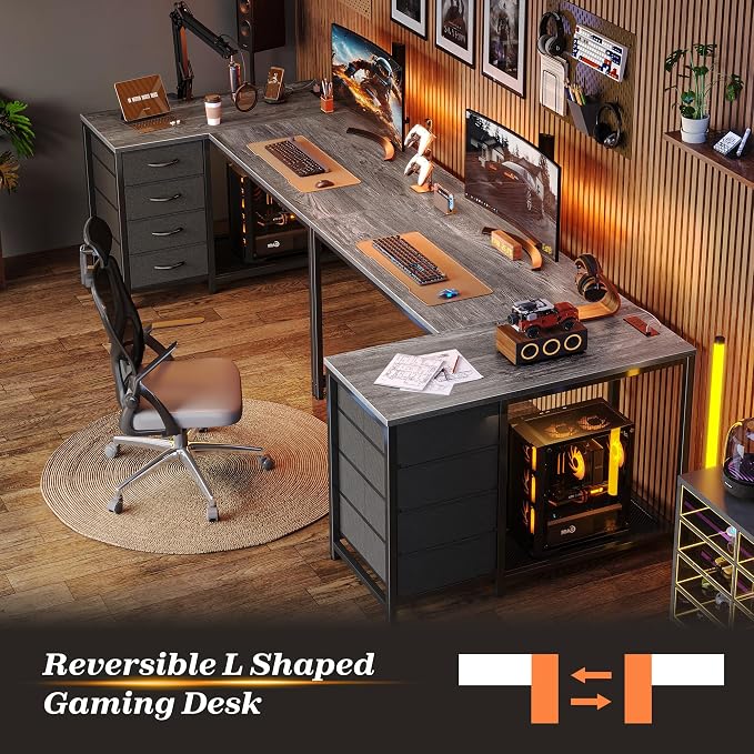 PRAISUN 43.3" Small Computer Desk - Image 9