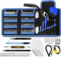 Kaisi 136 in 1 Electronics Repair Tool Kit Professional Precision Screwdriver Set Magnetic Drive Kit with Portable Bag