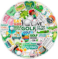 100Pcs Funny Golf Stickers for Water Bottle, Laptop by BulbaCraft