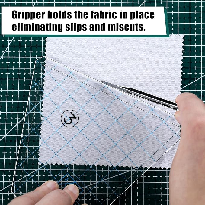 Jutom Quilting Templates Set Acrylic Cutting Templates - Image 3