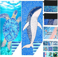 2 Pack Microfiber Beach Towel Oversized 71"x32" Sand Free Quick Dry Absorbent Lightweight Thin , Compact Towels for Travel Swimming Pool Yoga Gym Camping Beach Accessories Vacation Essentials Gift