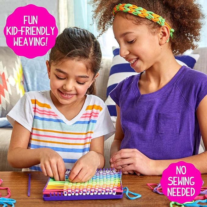 Made By Me Ultimate Weaving Loom, Includes 378 Craft Loops & 1 Weaving Loom - Image 3
