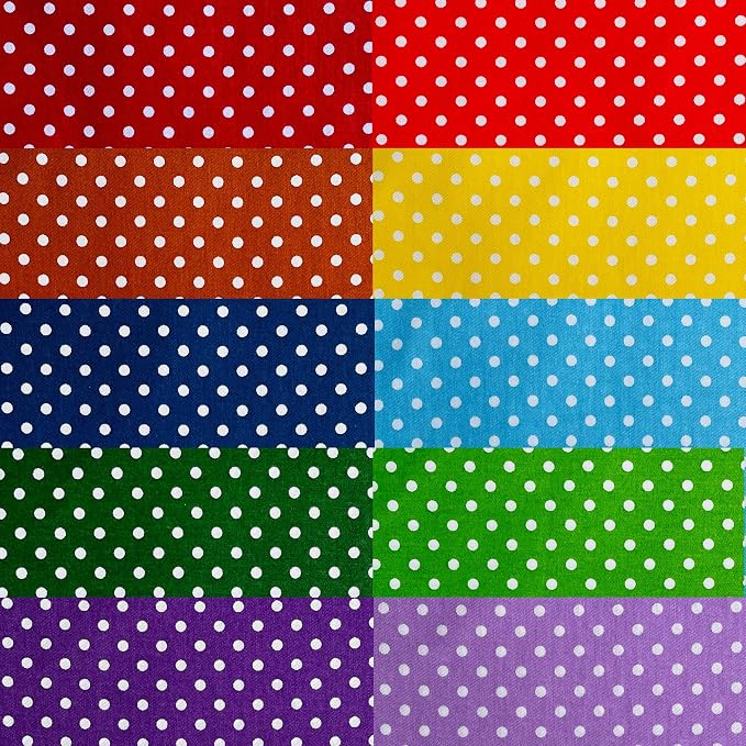 8"x8" 50pcs Cotton Fabric Squares - Image 6