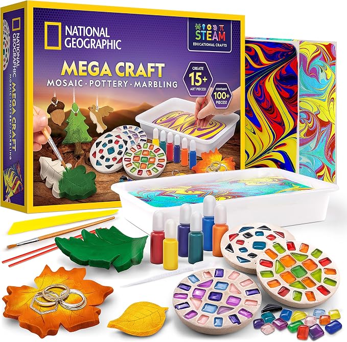 NATIONAL GEOGRAPHIC Mega Arts and Crafts Kit by BlueMarbleToys