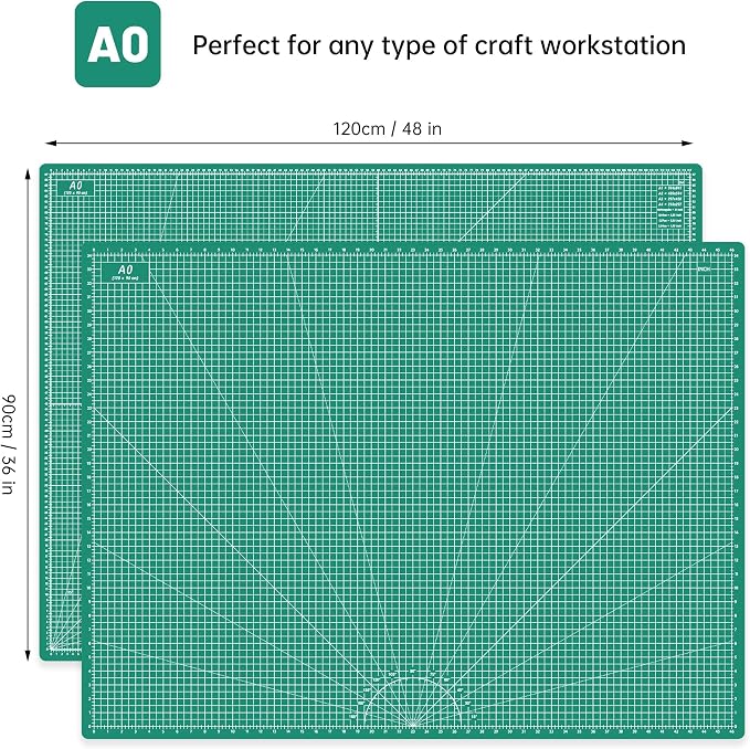 Headley Tools Thickened 36 x 48 Inch Self Healing Sewing Cutting Mat, A0 Rotary - Image 2
