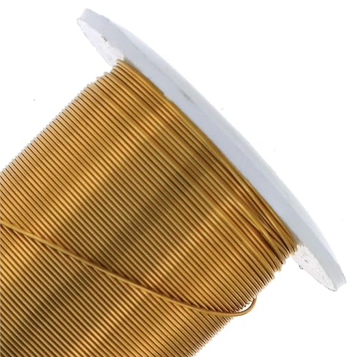 The Beadsmith Wire Elements 24-Gauge Lacquered Tarnish-Resistant Copper Wire - Image 3