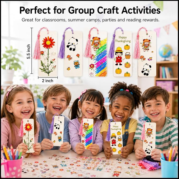 150 PCS DIY Bookmark Making Kit - Image 6