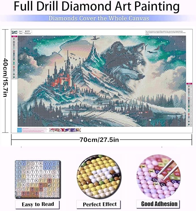 Meothan 5D Extra Large Diamond Art Kits - Image 3
