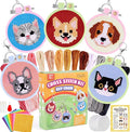 Caydo 5 PCS Cross Stitch Kits for Kids by Caydo