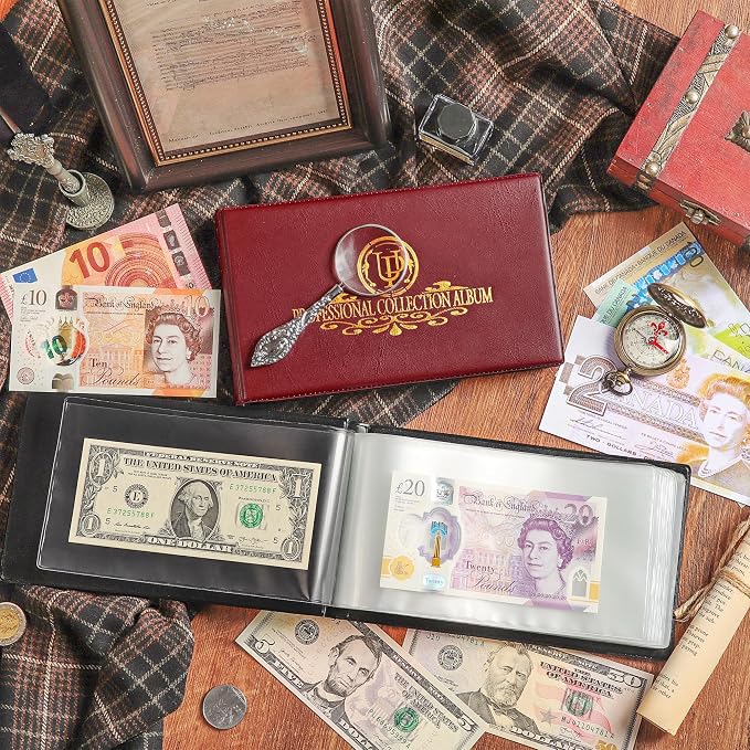 40 Pockets Banknote Collecting Album - Image 8