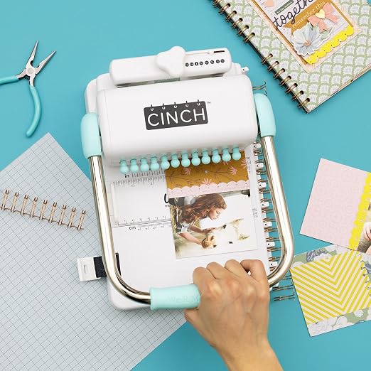 We R Memory Keepers Cinch Book Binding Machine Version 2, Slide Ruler, Spiral - Image 2