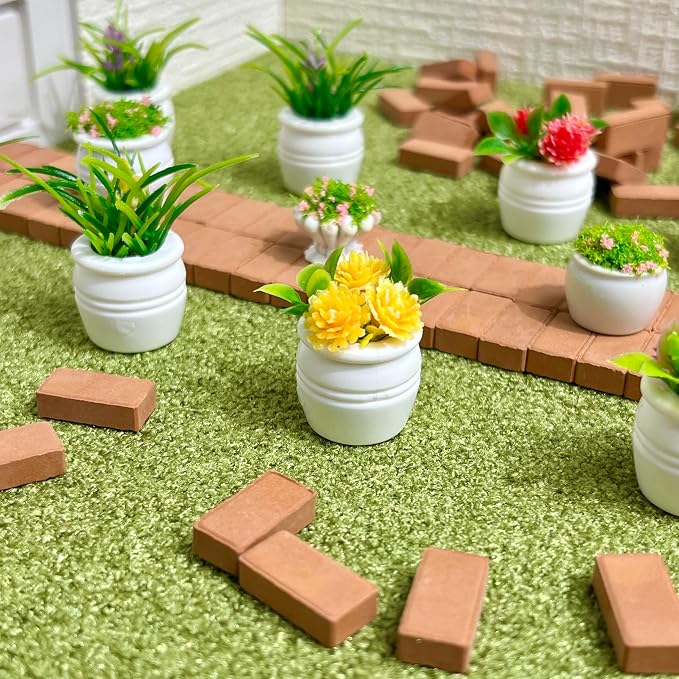 Miniature Dollhouse Accessories, Mini Plants - Image 6