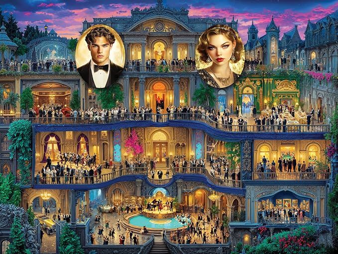 1000 Piece Jigsaw Puzzle for Adults by PrimeTimePuzzles