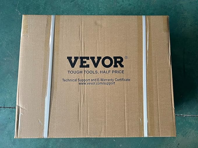 VEVOR Thickness Planer - 13-Inch Benchtop Wood Planer, 2000W, 8000 rpm, 15 AMP, Foldable, 6m/min Planing Speed, Iron Stand, Dust Exhaust for Woodworking