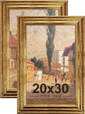 KTKDE 20x30 Picture Frame Set of 2, Ornate Vintage Poster Frames by KTKDE