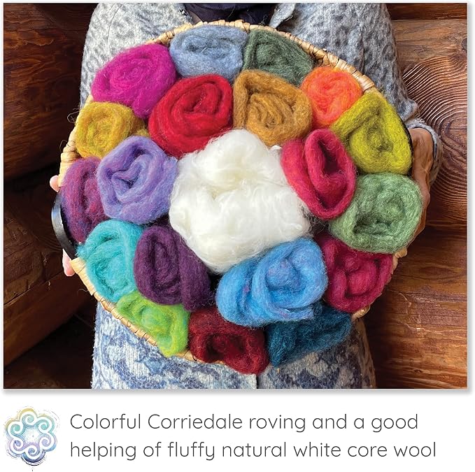 100% Wool - Assorted Wool Roving - Image 3
