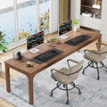 Tribesigns 78.7 Inches Extra Long Computer Desk 2 Person Desk, Double Long Desk by Unknown