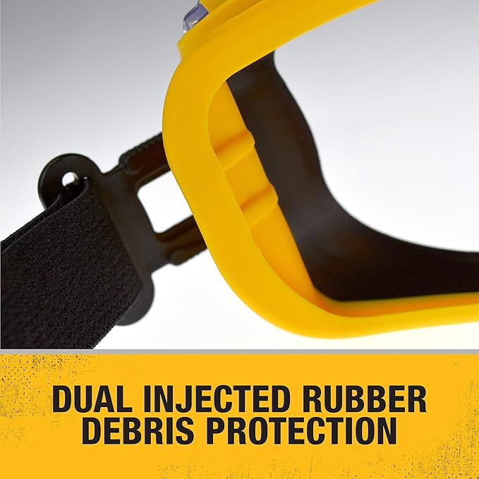 Dewalt DPG82 Concealer Anti-Fog Dual Mold Safety Goggle - Image 3