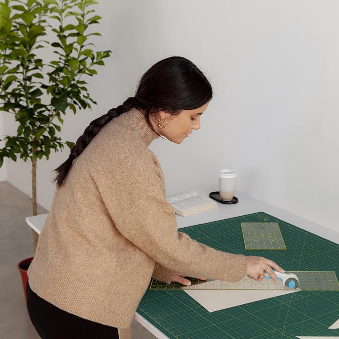 Elan Cutting Mat A0 Green, Extra Large Self Healing Cutting Mat 36 x 48 Inch - Image 6