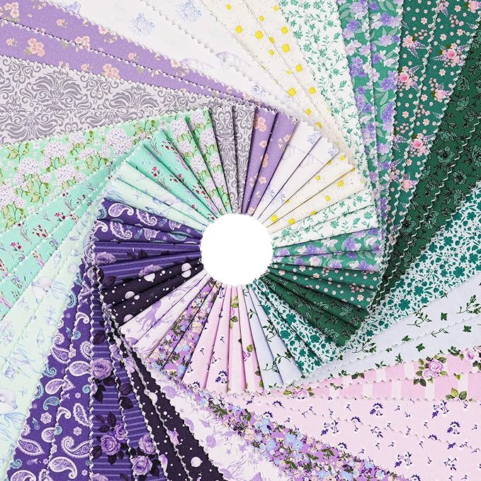Craftido-20 Options-100% Cotton Jelly Roll Fabric Precut Strips - Image 2
