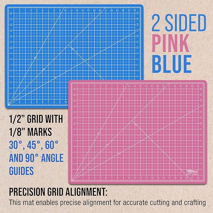 U.S. Art Supply 18" x 24" Self-Healing Cutting Mat 5-Ply - Image 3