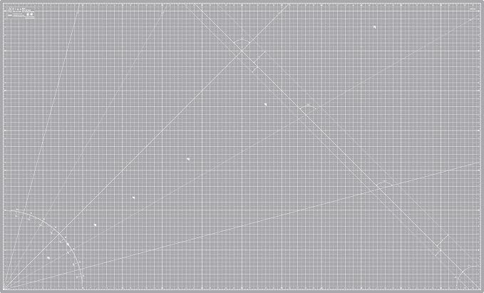Elan Cutting Mat 36x60 Gray, Extra Large Self Healing Cutting Mat 36 x 60 Inch by Elan