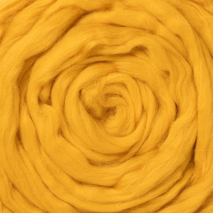 Kondoos Natural Wool roving, 2 OZ. Best Wool - Image 5