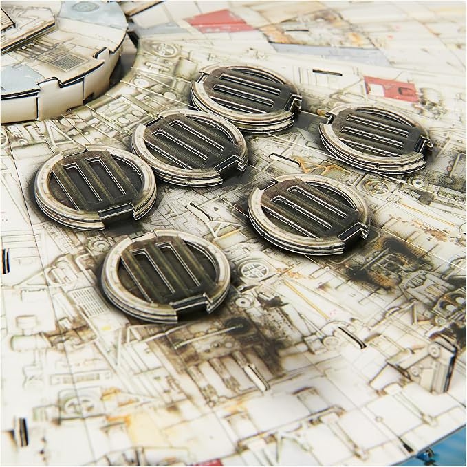 4D Build Star Wars Millennium Falcon 3D Model Kit, Star Wars Gifts, Desk Decor - Image 8