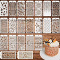 Texture Stencils for Painting, Nature Inspired Patterns by Felixcraft-DIYDreamscape