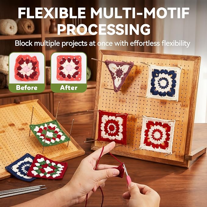 13" Crochet Blocking Board - Image 6