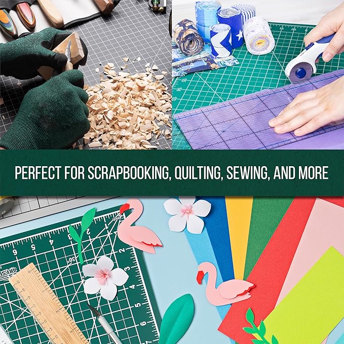 U.S. Art Supply 12" x 18" Self-Healing Cutting Mat 5-Ply - Image 7