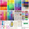 JULIMAIDONG 11500Pcs Pony Beads, Beads by JULIMAIDONG