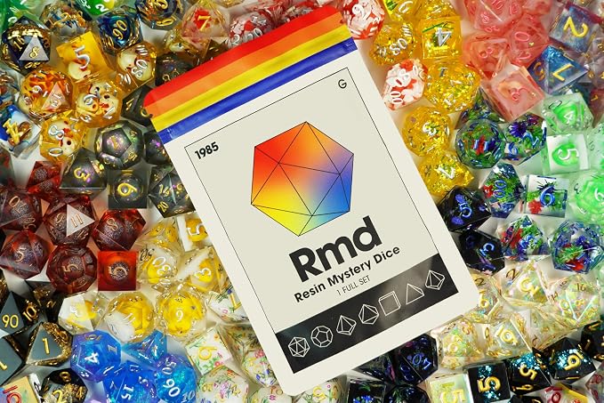 Sharp Edge Dice Set for DND for Dungeons and Dragons Ttrpg Games - Image 2