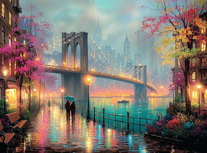 1000 Piece Jigsaw Puzzle for Adults by PrimeTimePuzzles