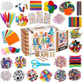 A&R CO. 3000+ Pcs Arts and Crafts Supplies & Materials by A%26R+CO.