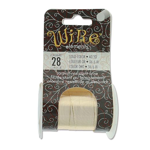 The Beadsmith Wire Elements 28-Gauge Lacquered Tarnish-Resistant Copper Wire - Image 7