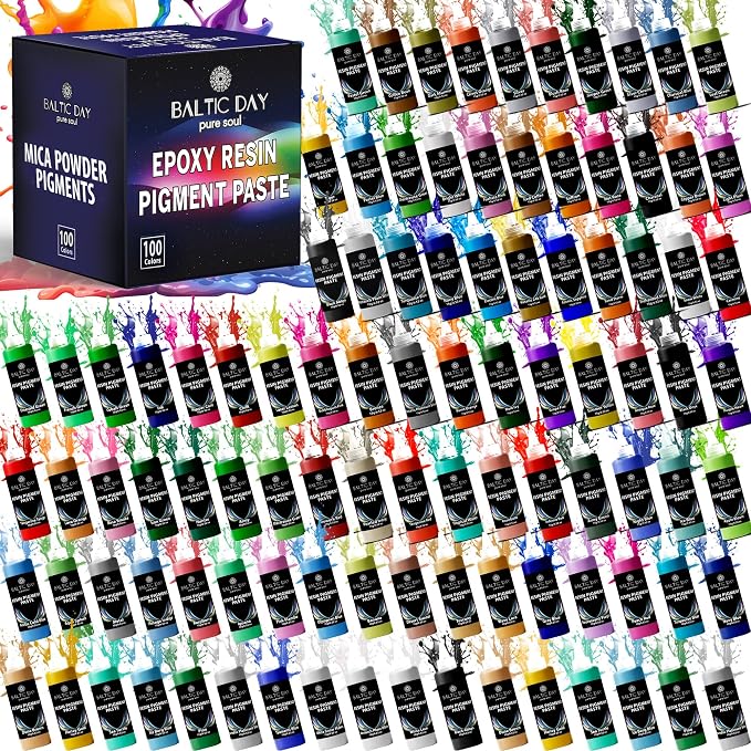 BALTIC DAY 100 Color Pigment Paste by BALTICDAYpuresoul