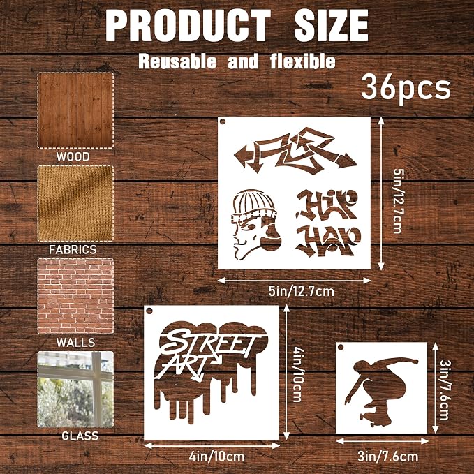 Sitsink Graffiti Stencils - Image 3