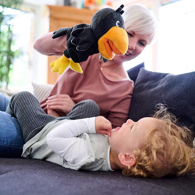 HABA Theo the Raven Hand Puppet - Image 6