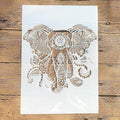 TIAMECH A4 Reusable Elephant Stencil by TIAMECH