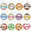 Cinnvoice 12 Pcs Summer Seasonal Diamond Art Hanging Ornament Kit by Cinnvoice
