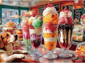 500 Pieces Puzzle for Adults, Puzzles for Adults 500 Pieces, Retro Ice Cream by Unknown
