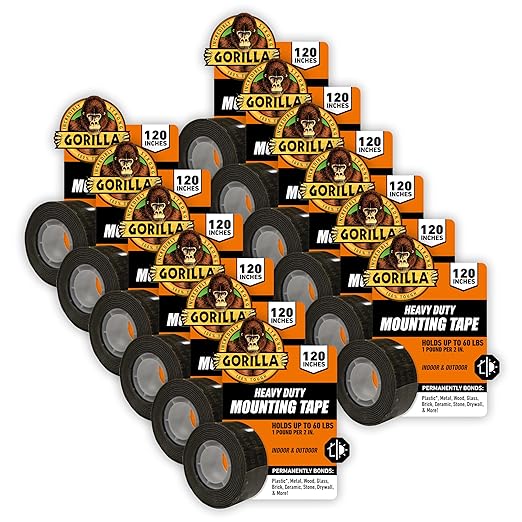 Gorilla Heavy Duty Double Sided Mounting Tape by Gorilla