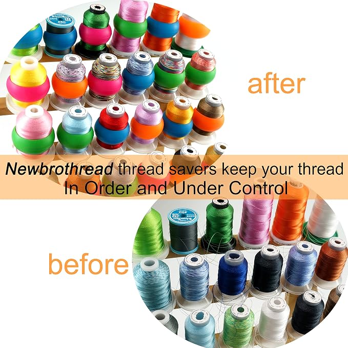 New brothread 60 Thread Spool Holder + 20 Bobbin Holders + 20 Bobbin Clips - Image 6