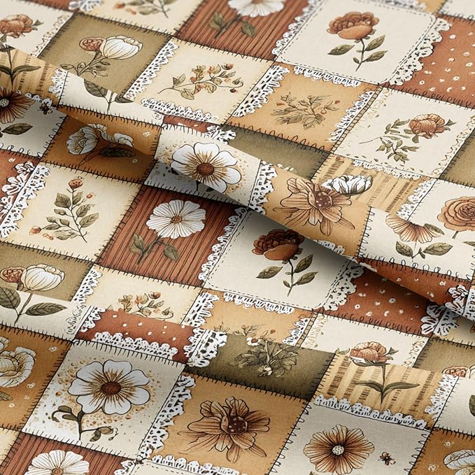 100% Cotton Fabric by the Yard – Turkish Quality Quilting & Sewing Fabric - Image 7