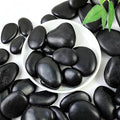 SIDONG 5 lbs Black River Rocks, 1.2-2 Inches Polished Pebbles by SIDONG