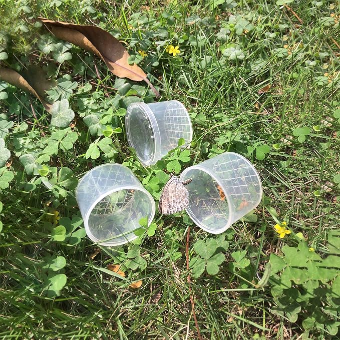 Coopay 80 Pieces Bug Viewer Critter Insect Cage Magnifying Insect Box Bug - Image 7