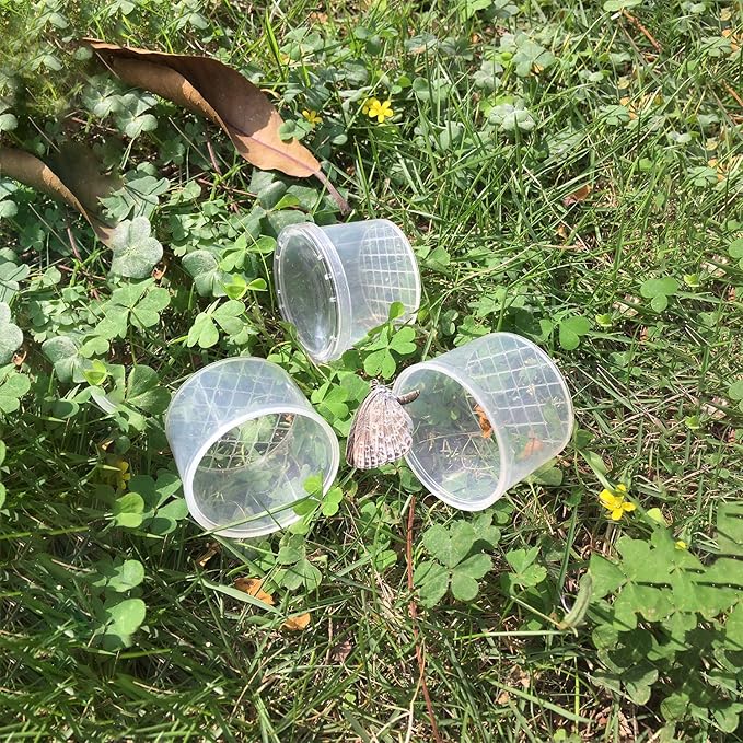 Coopay 16 Pieces Bug Viewer Critter Insect Cage Magnifying Insect Box Bug - Image 7