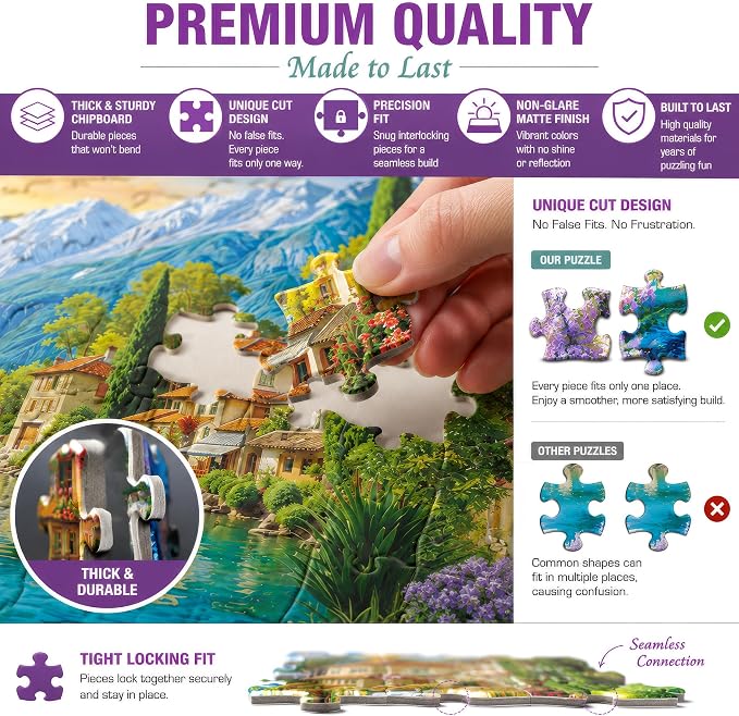 1000 Piece Jigsaw Puzzle for Adults - Image 3